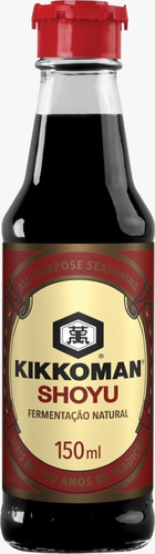 Imagem 1 de 1 de New Molho Shoyu Fermentação Natural Kikkoman 150ml