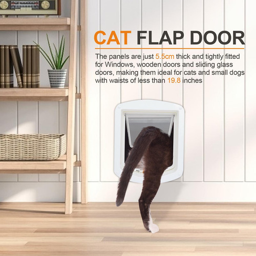 Puerta Exterior Para Gatos Puerta Para Gatos Con Ventana Pue