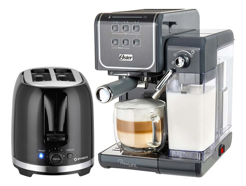 Cafetera Oster Primalatte Touch Bvstem6801m Tostadora Imaco