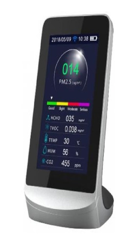 Monitor Detector De Calidad Del Aire Multifuncional Zkteco