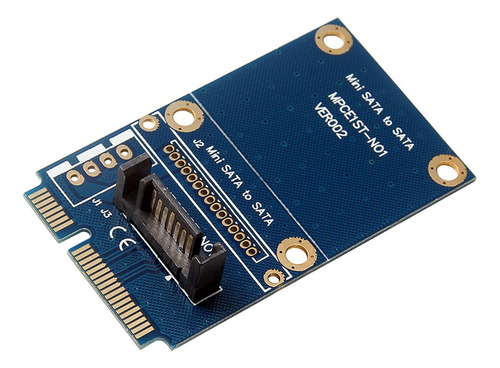 Convertidor Msata Mini Pci-e Sata Ssd A Disco Duro Sata De 7