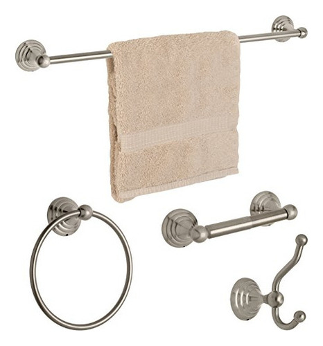 Conjunto De Herrajes Para Baño De La Serie 7500sn4pc Belair 