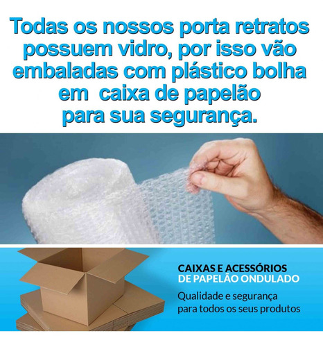 Imagem 7 de 7 de Kit 5 Molduras Porta Diploma Certificado 21x30 Dourado