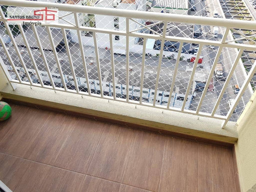 Imagem 5 de 30 de Oportunidade! Excelente Apartamento(mobiliado) De 68m² 03 Dormitórios 01 Suíte Sacada E 02 Vagas No Bairro Do Piqueri - Ap3642