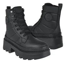 Comprar Botines Dama Capa De Ozono 647401 Simipiel Negro