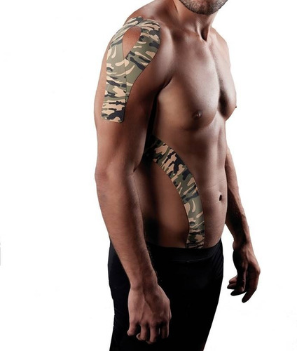 Imagen 2 de 10 de Combo Kinesiotape X3 + 1 Kinetaping Dinámica Profit Ptm