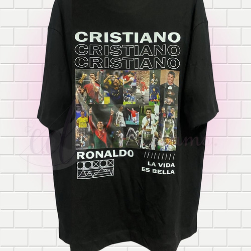 Camisetas Oversize De Cristiano Ronaldo