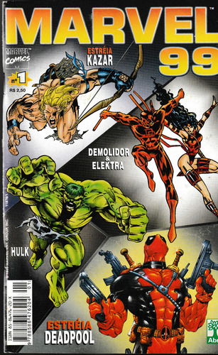 Hq Marvel 99 (10 Edições) (Usado)