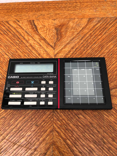 Calculadora Casio Pf-8000 Data Bank Vintage