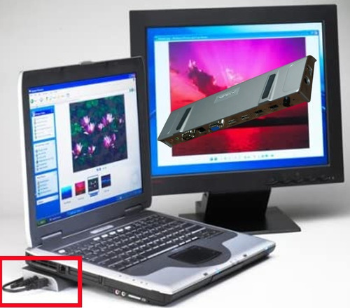 Replicador Puertos Targus Video Vga Lan 5usb Docking Acp50us