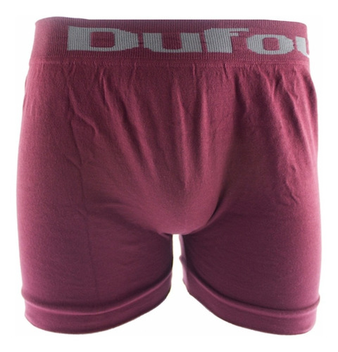 Imagen 7 de 10 de Pack De 6 Boxers Dufour Original Lisos Sin Costuras Suave Al Cuerpo Descuento Por Cantidad Mayorista Colores Surtidos