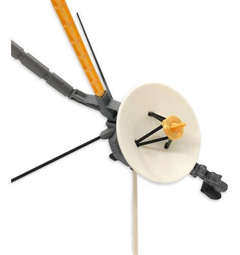 Imagem 2 de 7 de Modelo Miniatura Da Sonda Espacial Voyager.