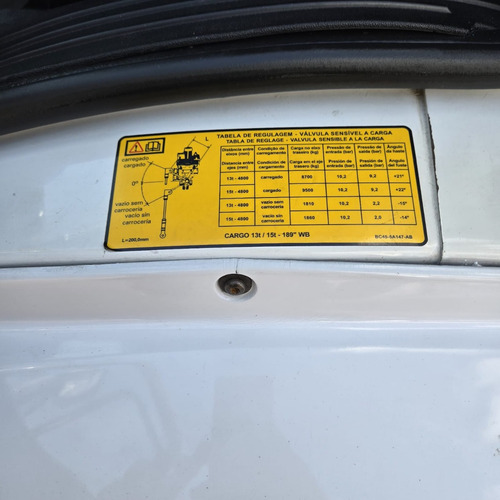 Ford Cargo 1319 Toco 2012/2013 Chassi