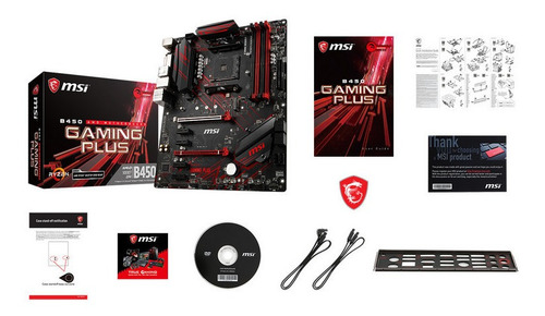 Tarjeta Madre Msi B450 Gaming Plus Am4