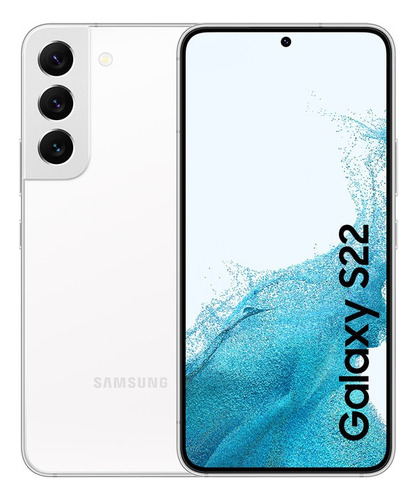 Samsung Galaxy S22 (Snapdragon) 5G Dual SIM 256 GB phantom white 8 GB RAM