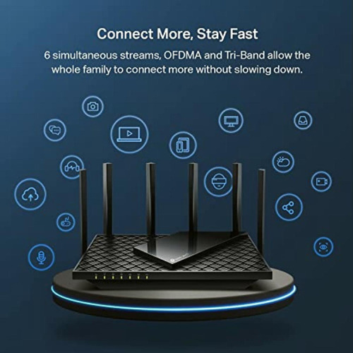 Router Tp-link Gigabit Ethernet Archer Axe75 Wi-fi 6e 5/6ghz