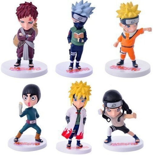 Set Figuras Naruto Shippuden Naruto Kakashi Itachi