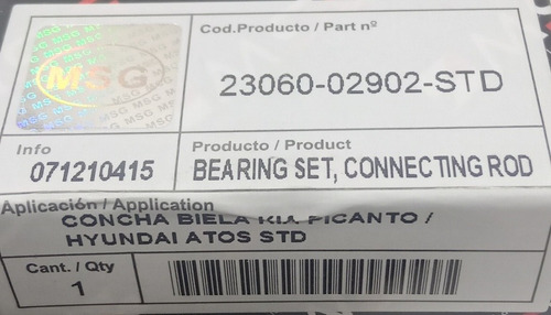 Concha Biela Kia Picanto Std Msg 47-602900