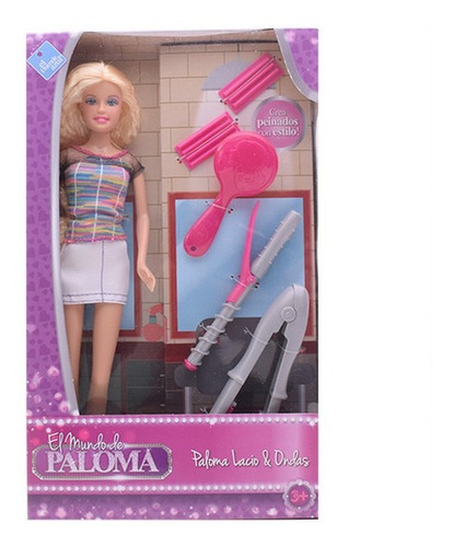 Imagen 4 de 9 de Muñeca Paloma Peluquería El Duende Azul