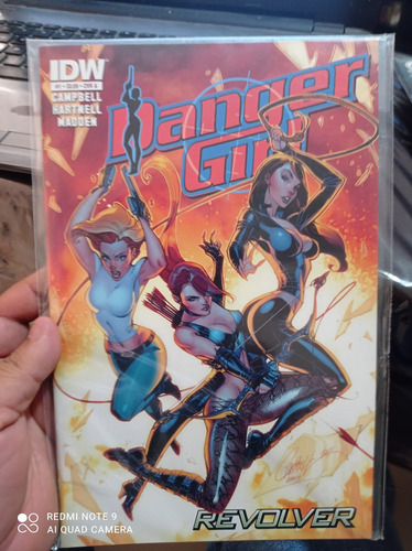 Cómic Idw En Inglés Danger Girls Revolver No.1  2