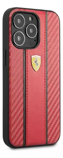 Funda Case Ferrari Pista Roja Carbon iPhone 13 Pro Max Origi