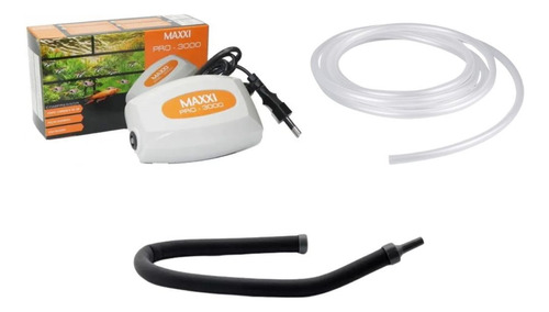 Kit Compressor De Ar 220v+mangueira Silicone 2m+cortina 30cm