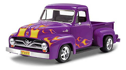 Maqueta 1:24 Ford F-100 Violeta.