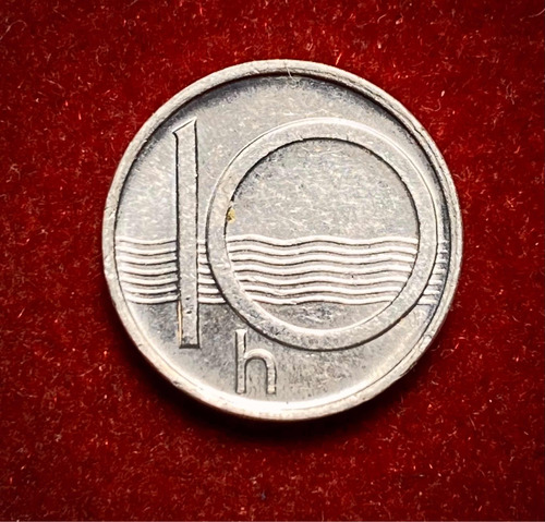 Moneda 10 Hellers Republica Checa 1997 Km 6