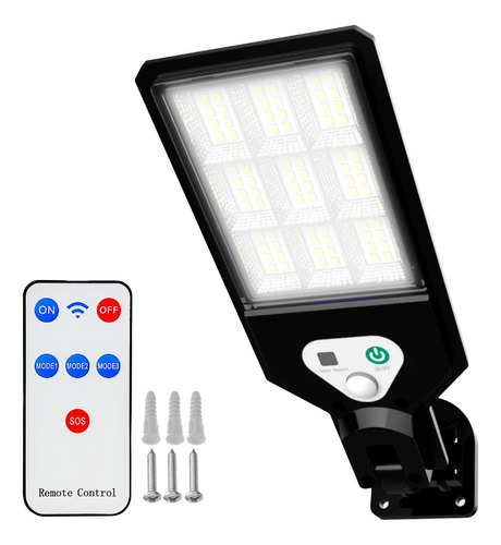 Panel Reflector Solar 72 Led Sensor Movimiento 5 Funciones