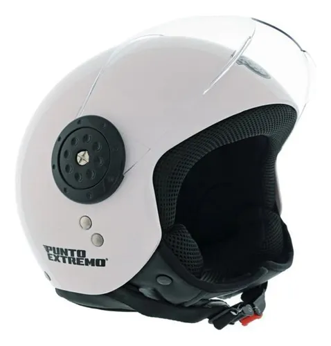 Casco Moto Abierto Con Visor Punto Extremo Xr611 Ym611