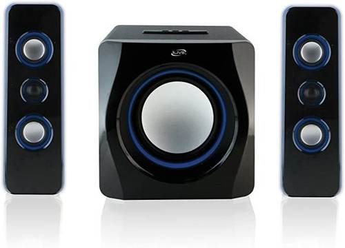 Ilive - Sistema De Altavoces Bluetooth Con Subwoofer Integra