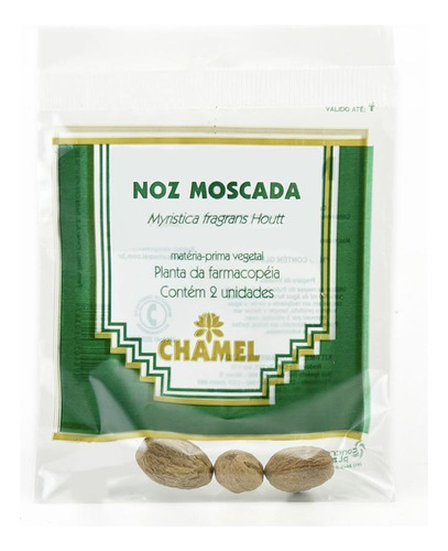 Noz Moscada Com 2 Unidades - Chamel