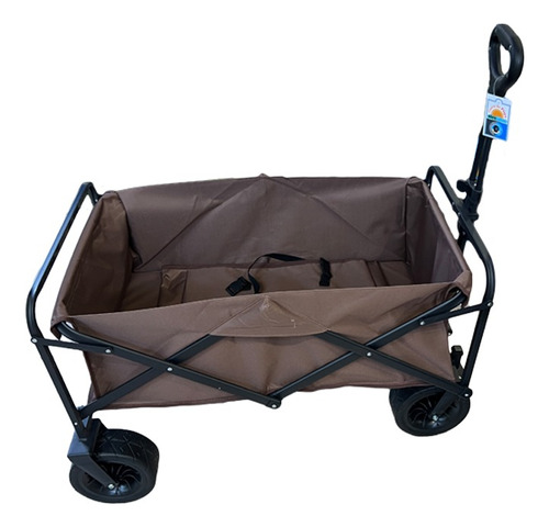 Carrito Playero Compras Ruedas Pvc Premium Plegable