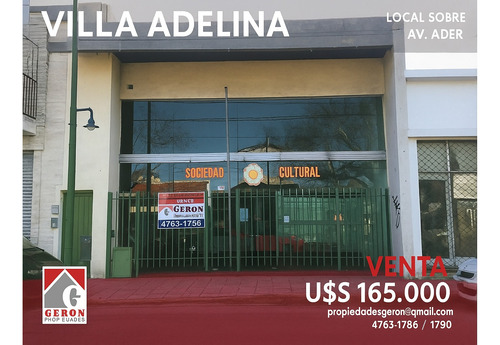 Local 8.66 X 20 Mts. Av. Ader Y Perito Moreno - Escucha Ofer