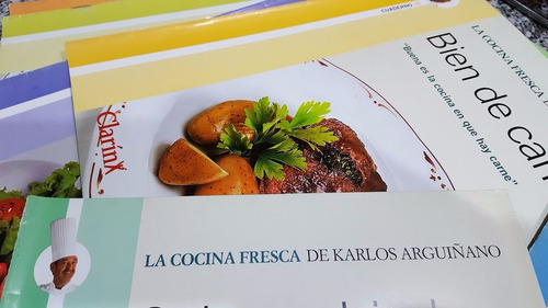 Revistas La Cocina Fresca Karlos Arguiñano Clarín Temperley