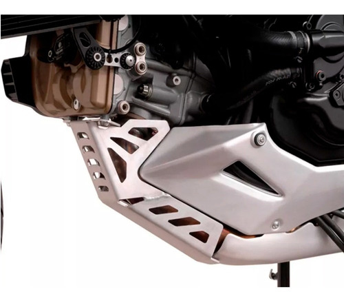 Cubre Carter Aluminio P/ Ducati Multistrada 1200 2010 A 2014