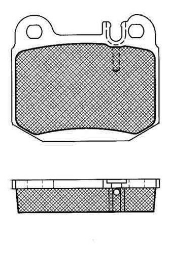 Pastilla De Freno Mercedes Benz Clase Ml 230-350-400-430-500