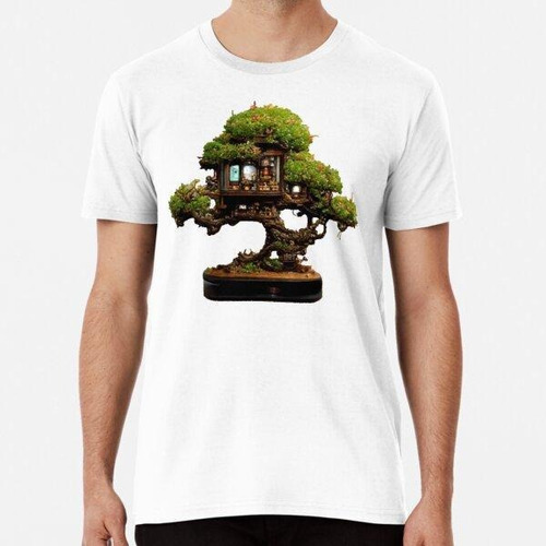 Remera Bonsai Treehouse Algodon Premium