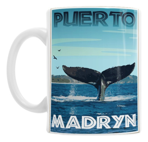 Taza De Cerámica Provincia De Puerto Madryn