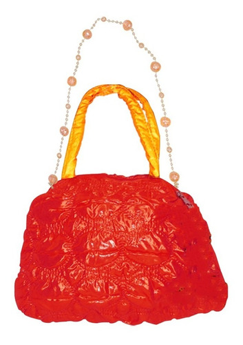 Bolsa Para Niña Tipo Globo De Colores Grande Mayoreo 6 Pzas Color Violeta Diseño De La Tela Tela Satinada