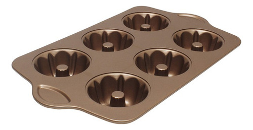 Molde De 6 Mini Jazmines 42 Cm Antiadherente