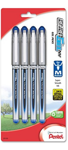 Pentel Energel Nv Gel Liquido Pluma Linea Medios Punta De Me