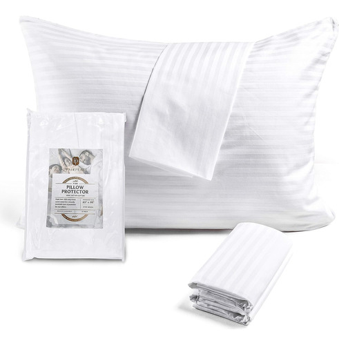 Fairpeak Fundas Protectoras De Almohada Suaves Con Cremaller