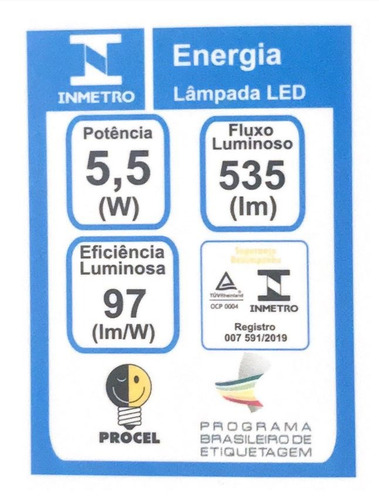 Kit 10 Spot Led Easy Stella Par20 7w Branco Quente Sth7920/3
