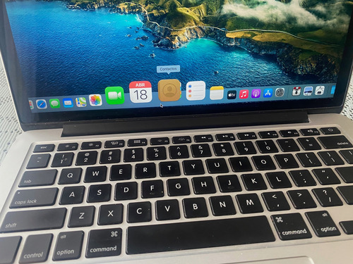 Macbook Pro 13 Mod. A1502, 2013 Retina, 16gb Ram, 512 Ssd Plateado (Usado)