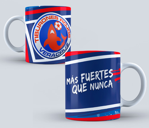 Taza Fútbol Liga Mx, Los Tiburones Rojos Del Veracruz.