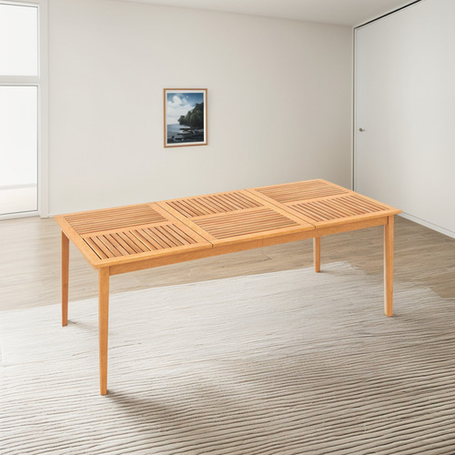Mesa De Comedor Rectangular Tipo Bistró De Madera Gpl