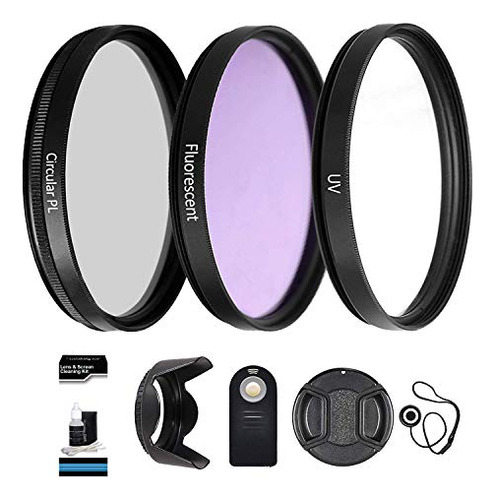 Paquete De Filtros Profesionales Ultrapro De 49 Mm Para Lent