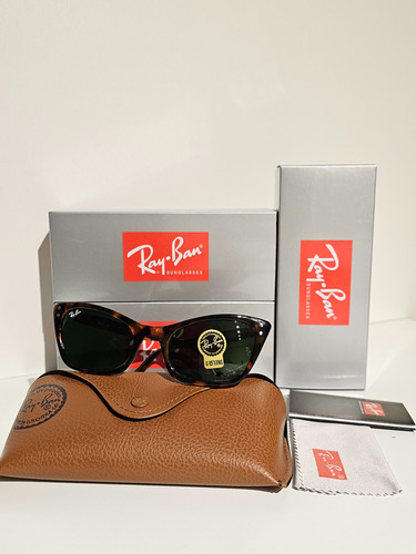 Gafas Ray-ban Rb2299 Lady Burbank Liso Leopardo Verde Musgo Leopardo Leopardo