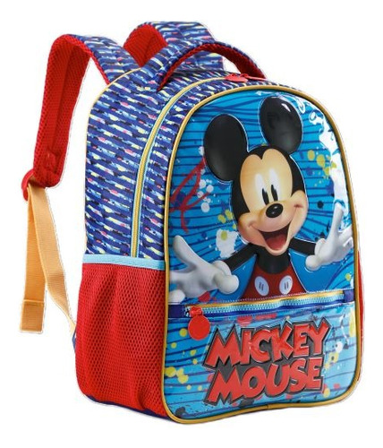 Mochila Costas G Escolar Infantil Mickey Mouse Disney